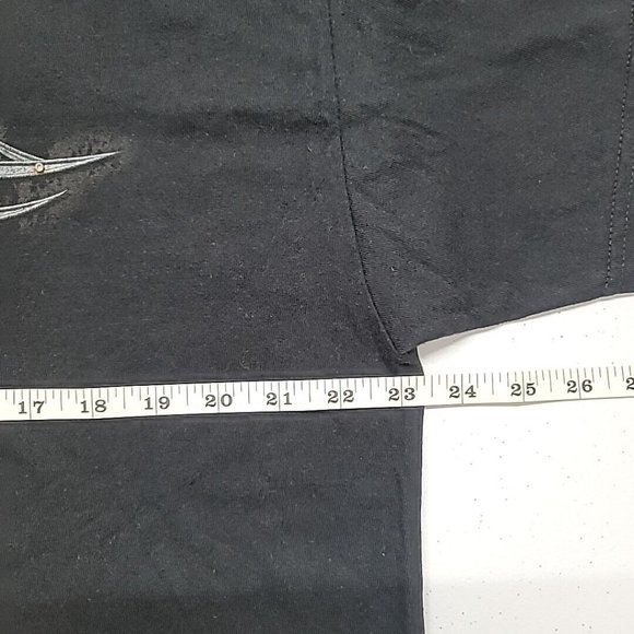 Harley-Davidson Lynchburg Va T-Shirt Mens Size Large XL Black Double Sided HD-03 - Picture 12 of 12